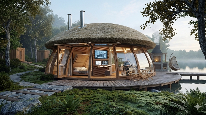 Pavillounge als Tinyhouse und Premium-Pavillon