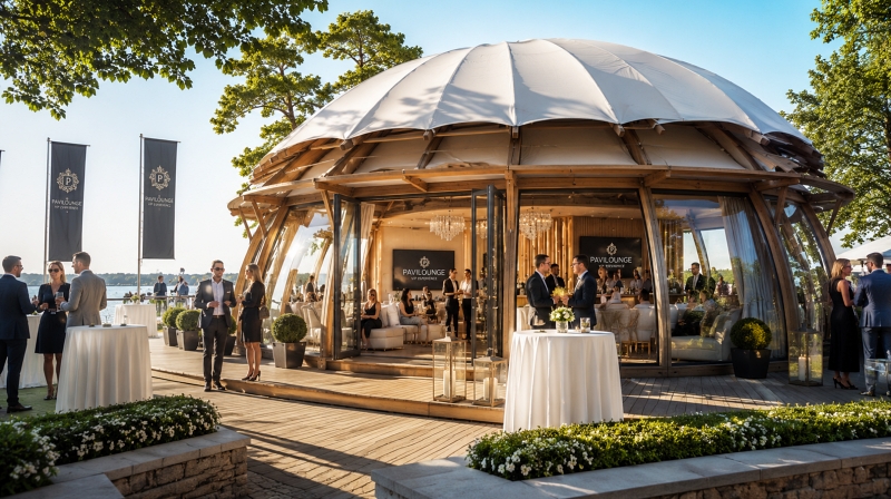 Pavillounge als Eventlocation